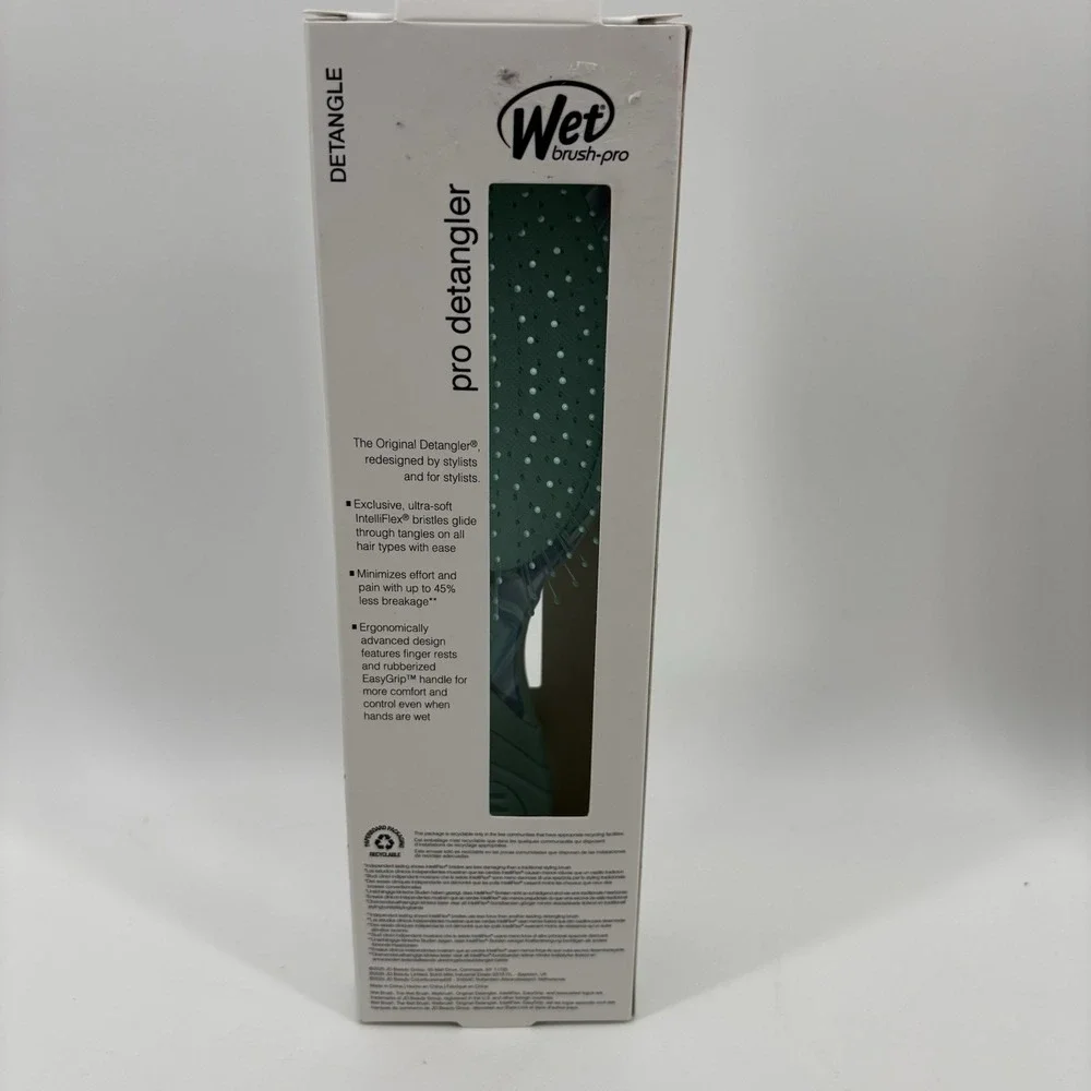 Wet Brush Pro Detangler Hairbrush - Holographic - Blue (Pack of 1)